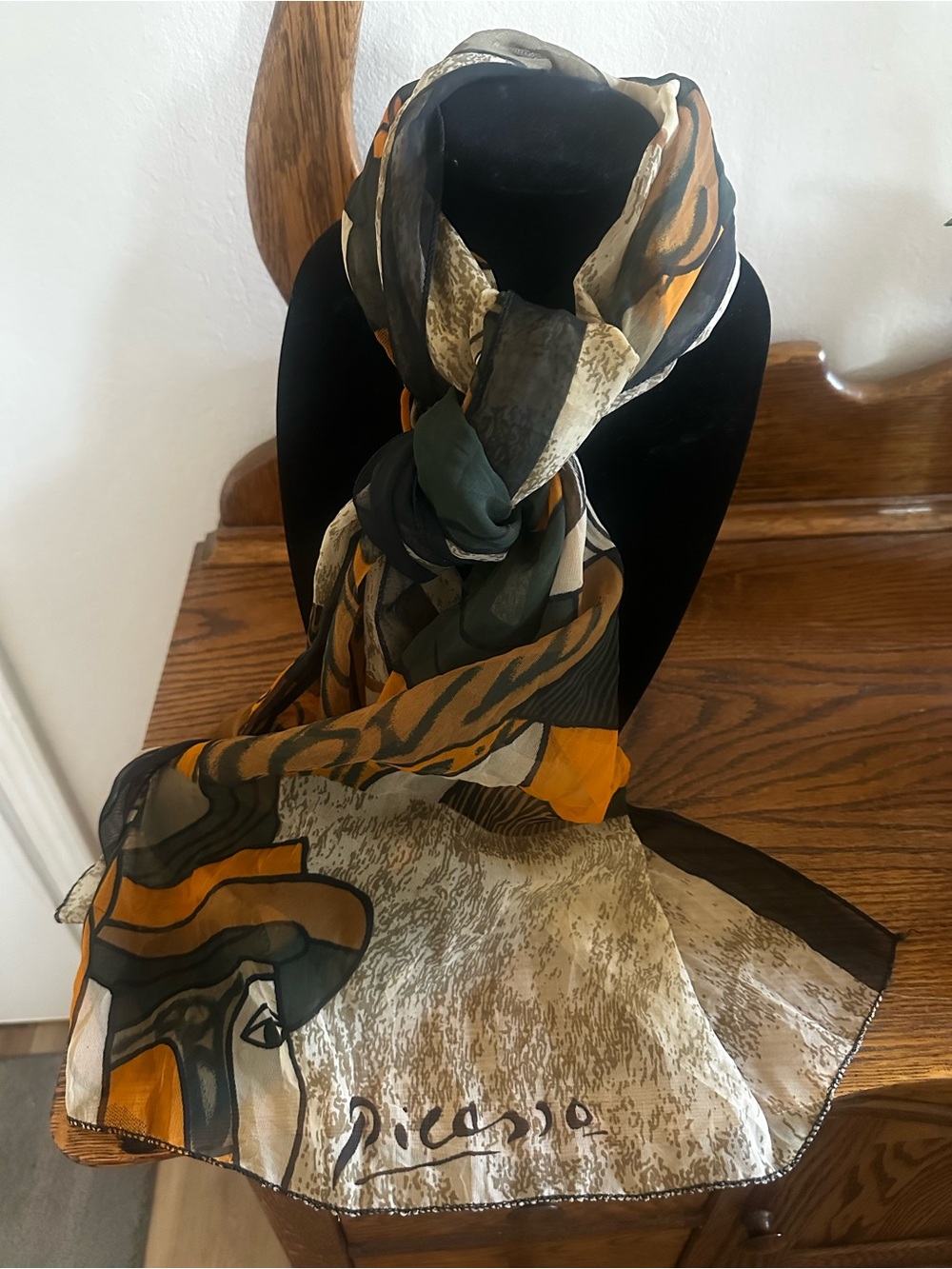 Vintage Picasso Rectangular Scarf